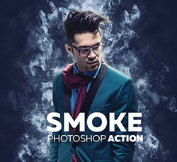 极品PS动作－烟雾特效(含高清视频教程)：Smoke Photoshop Action
